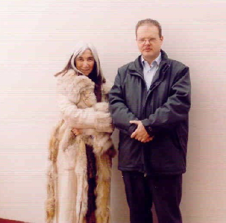María Kodama e Luis Dapelo